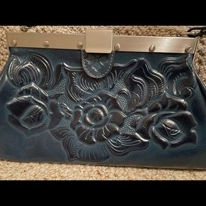 Patricia Nash leather floral bag